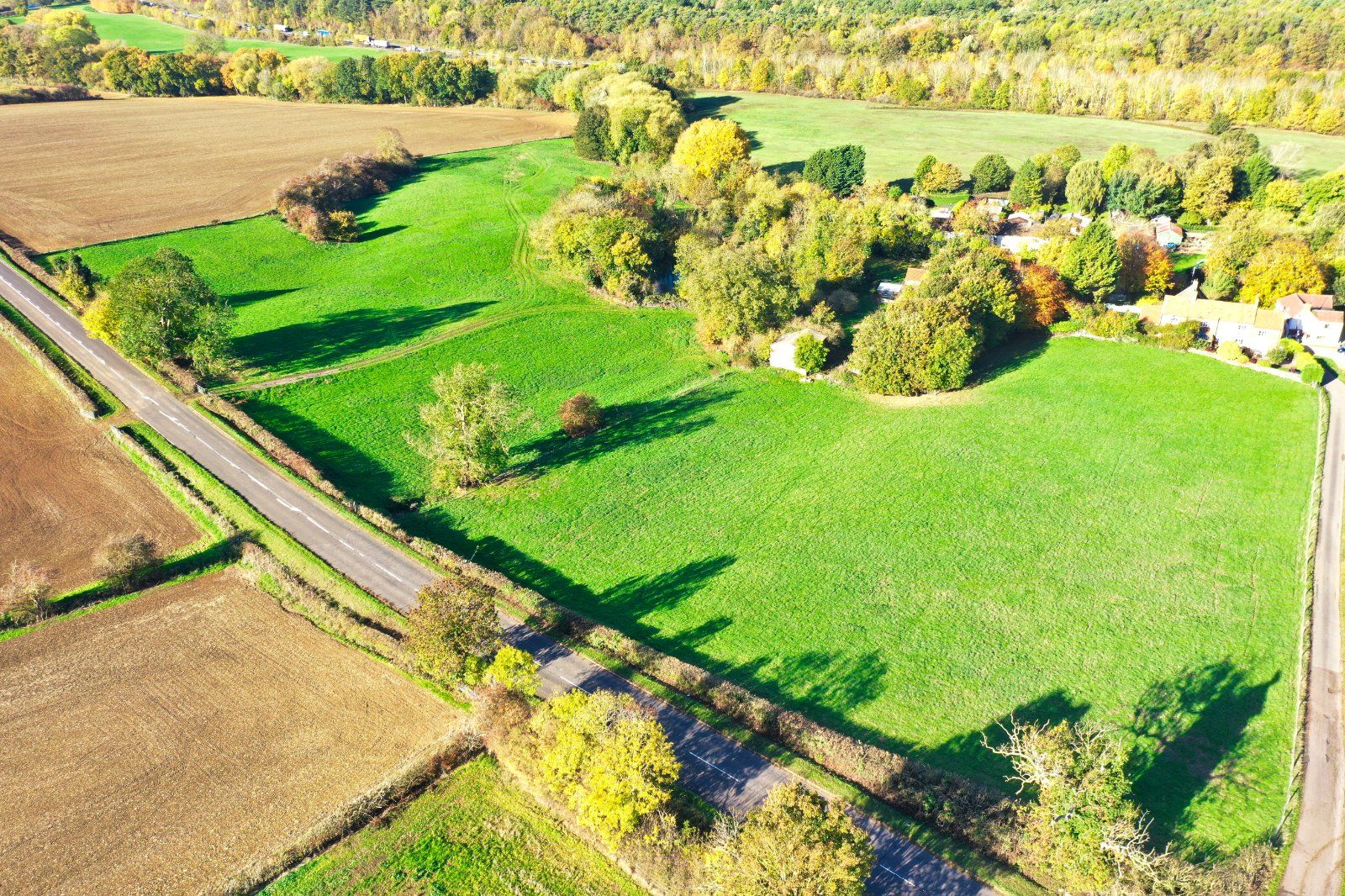 Paddocks Around Barn