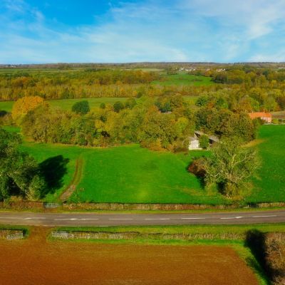 Paddocks Around Barn
