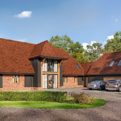 Cgi Front Harrow Hse