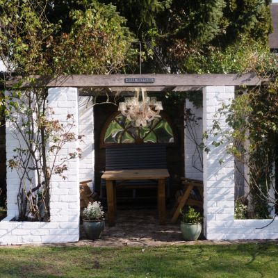 Brick Pergola