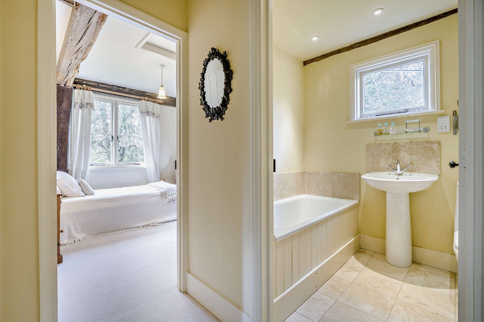 Bedroom and Bathroom