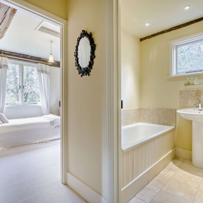 Bedroom and Bathroom