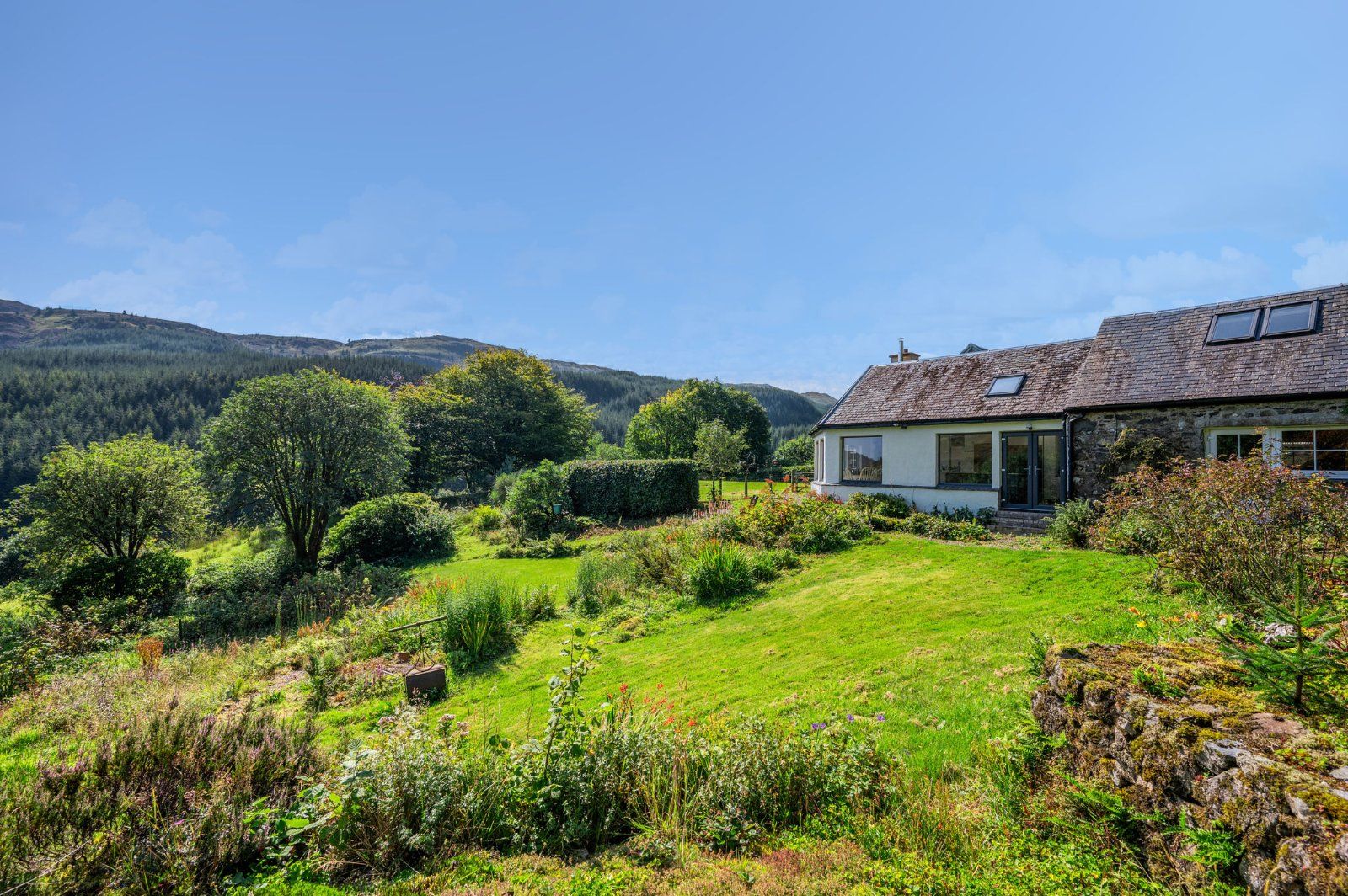 Garden View Of House