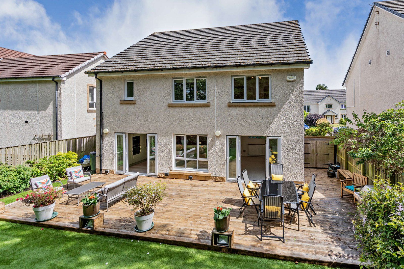 Large Decked Terrace