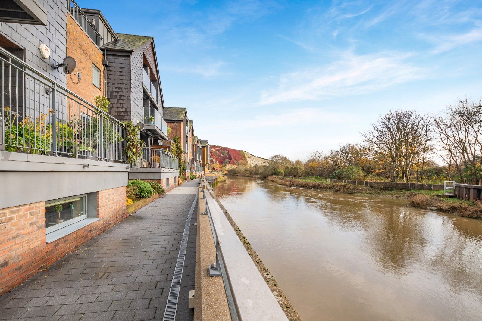 Balcony and River