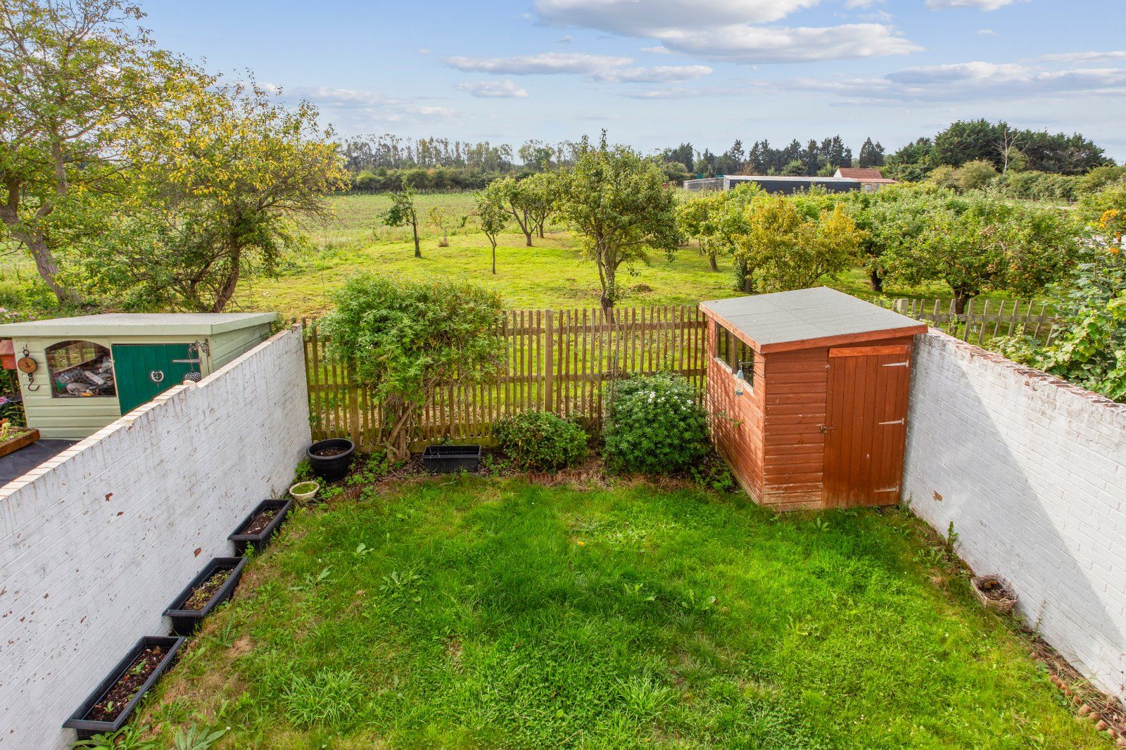 Rear Garden and View