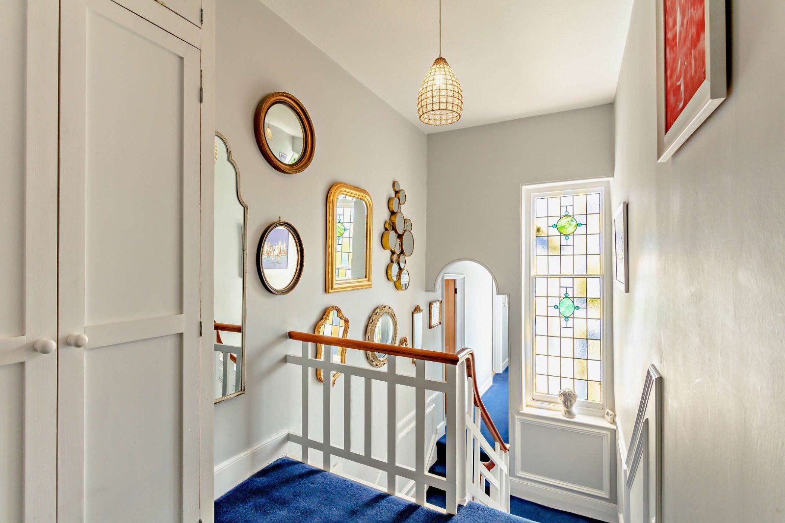 Upstairs