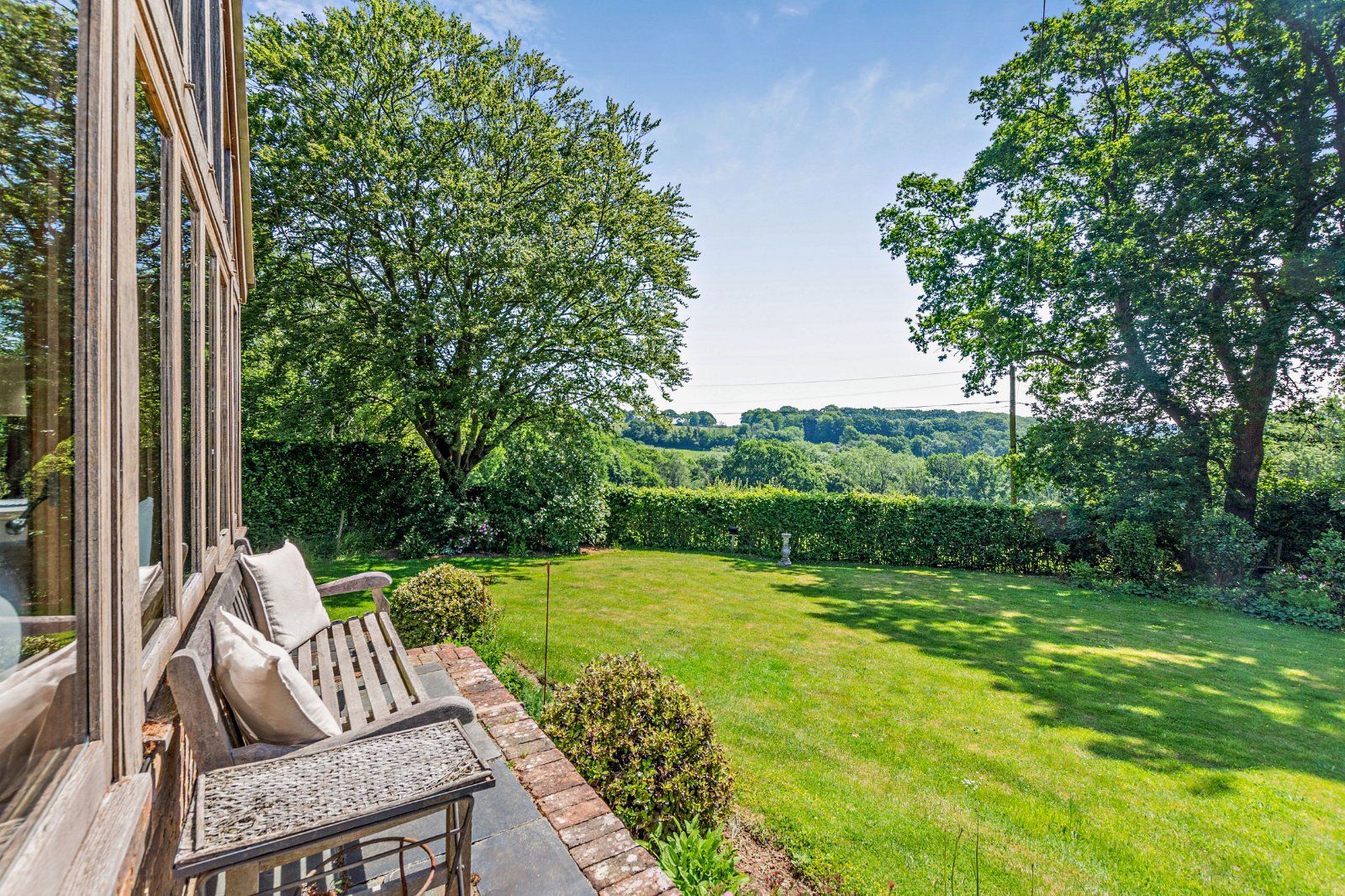 Lawn and View