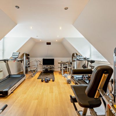 Gym Above Garage