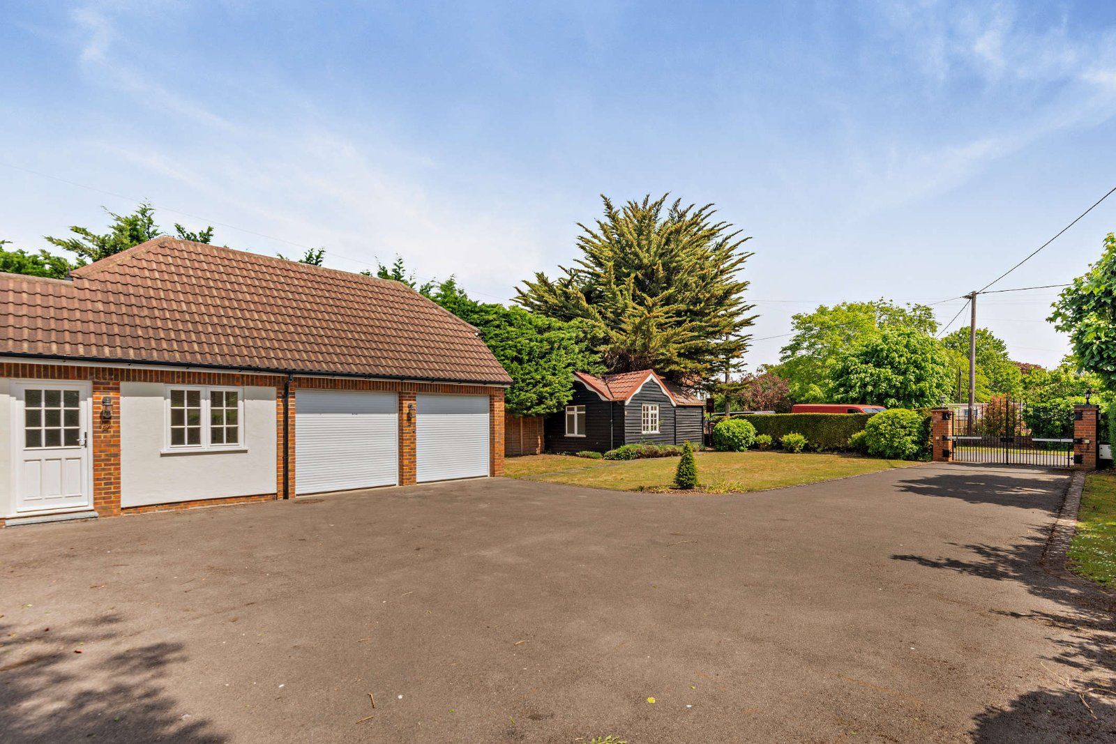 Driveway and Studio