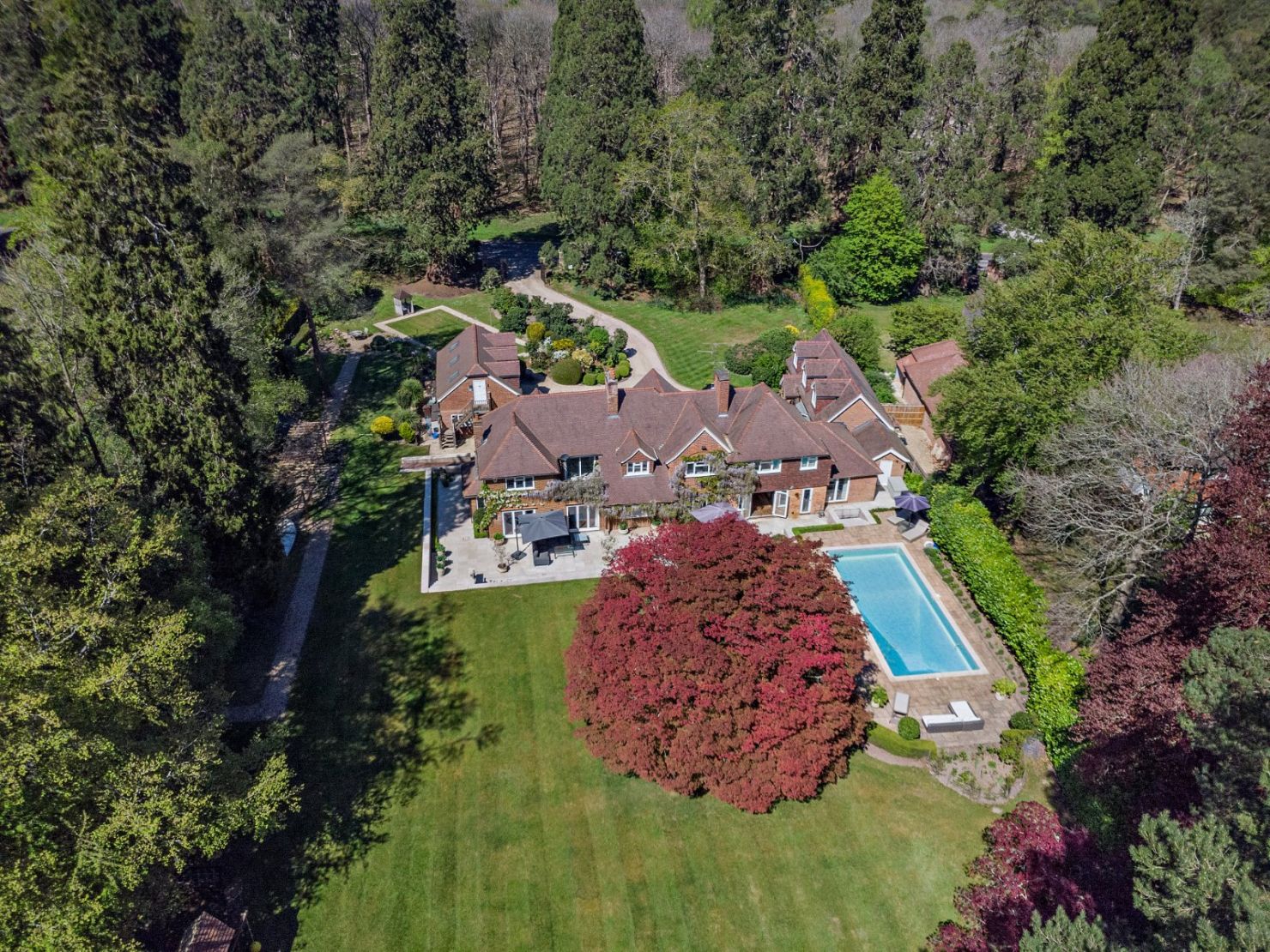 Aerial View Of Rear
