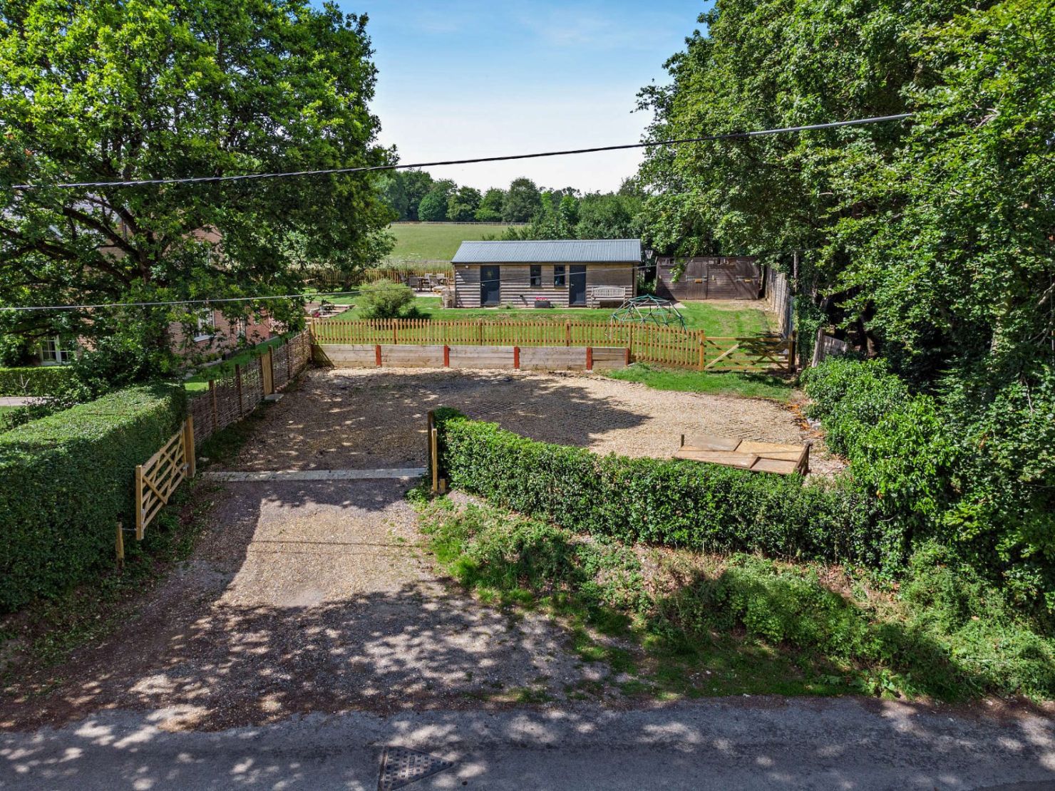 Driveway and Studio