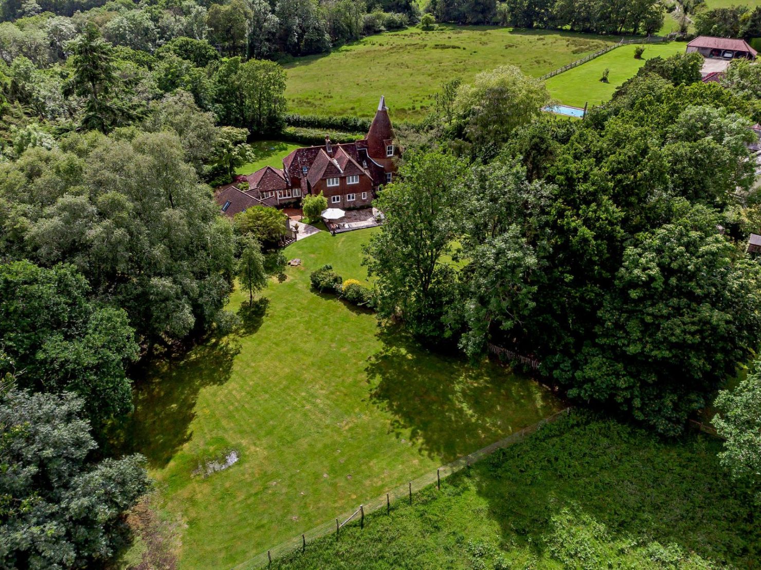 Aerial View Of Land