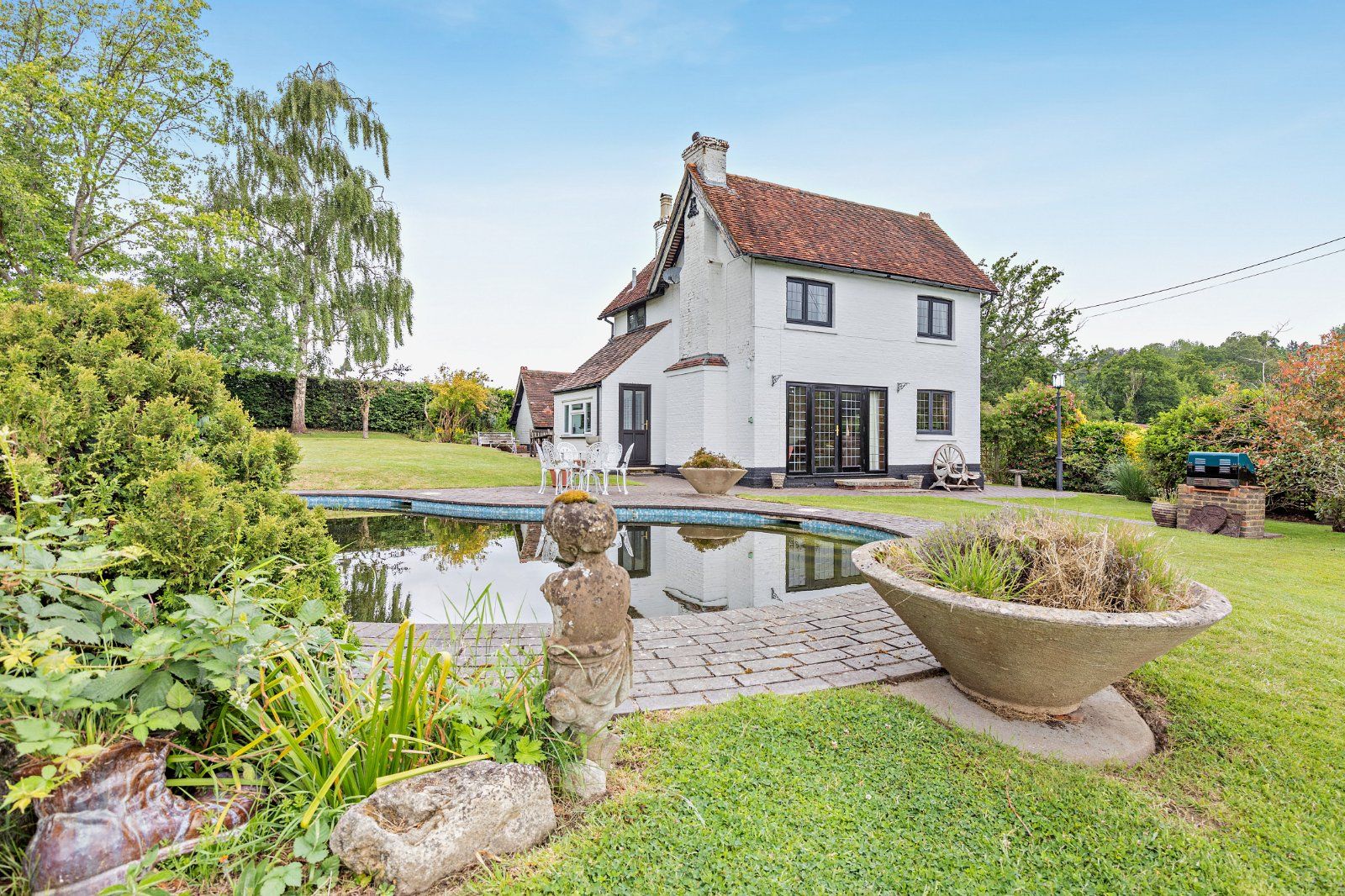 House and Pond