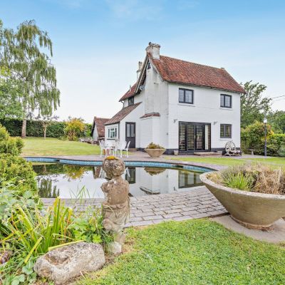 House and Pond