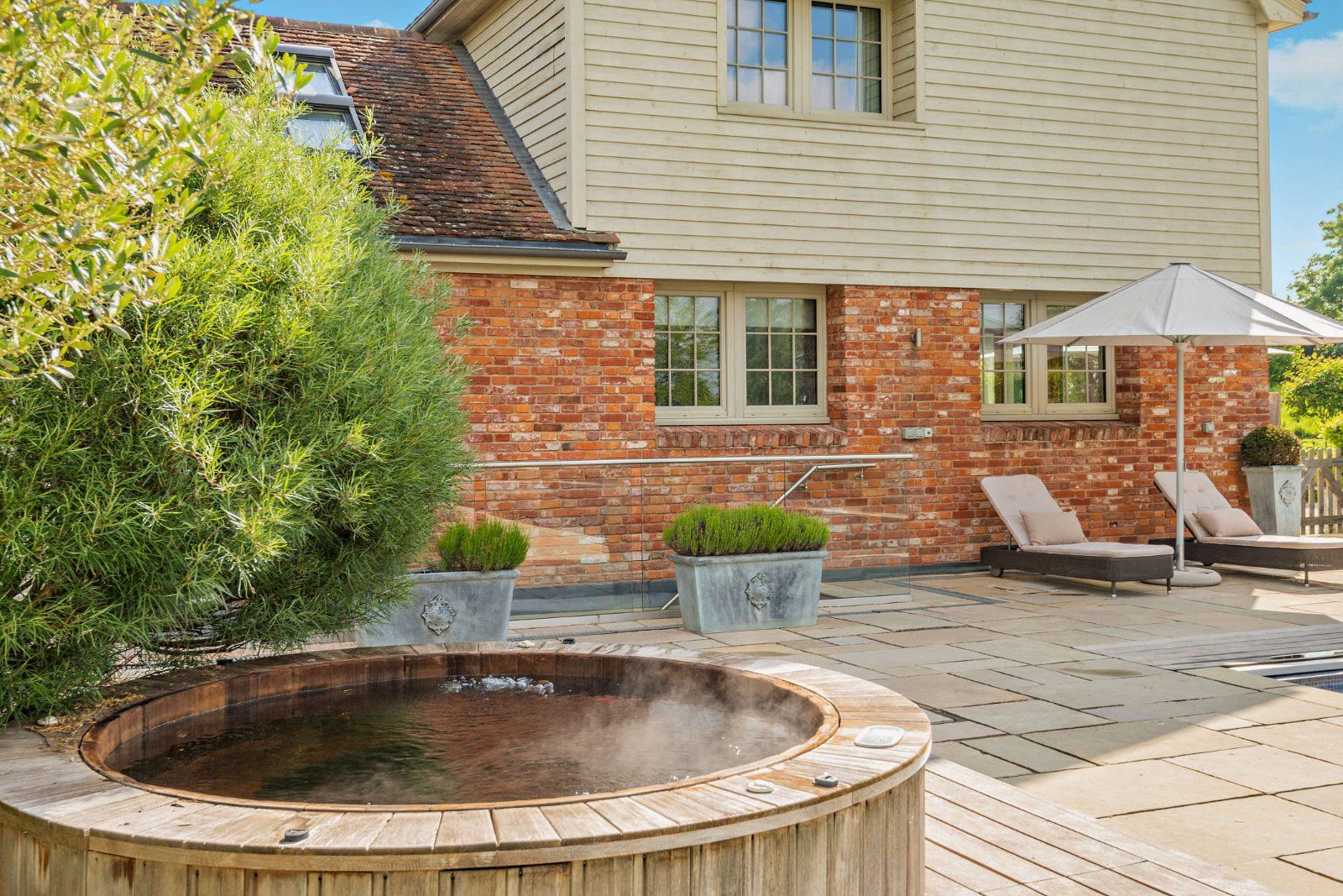 Hot Tub Area