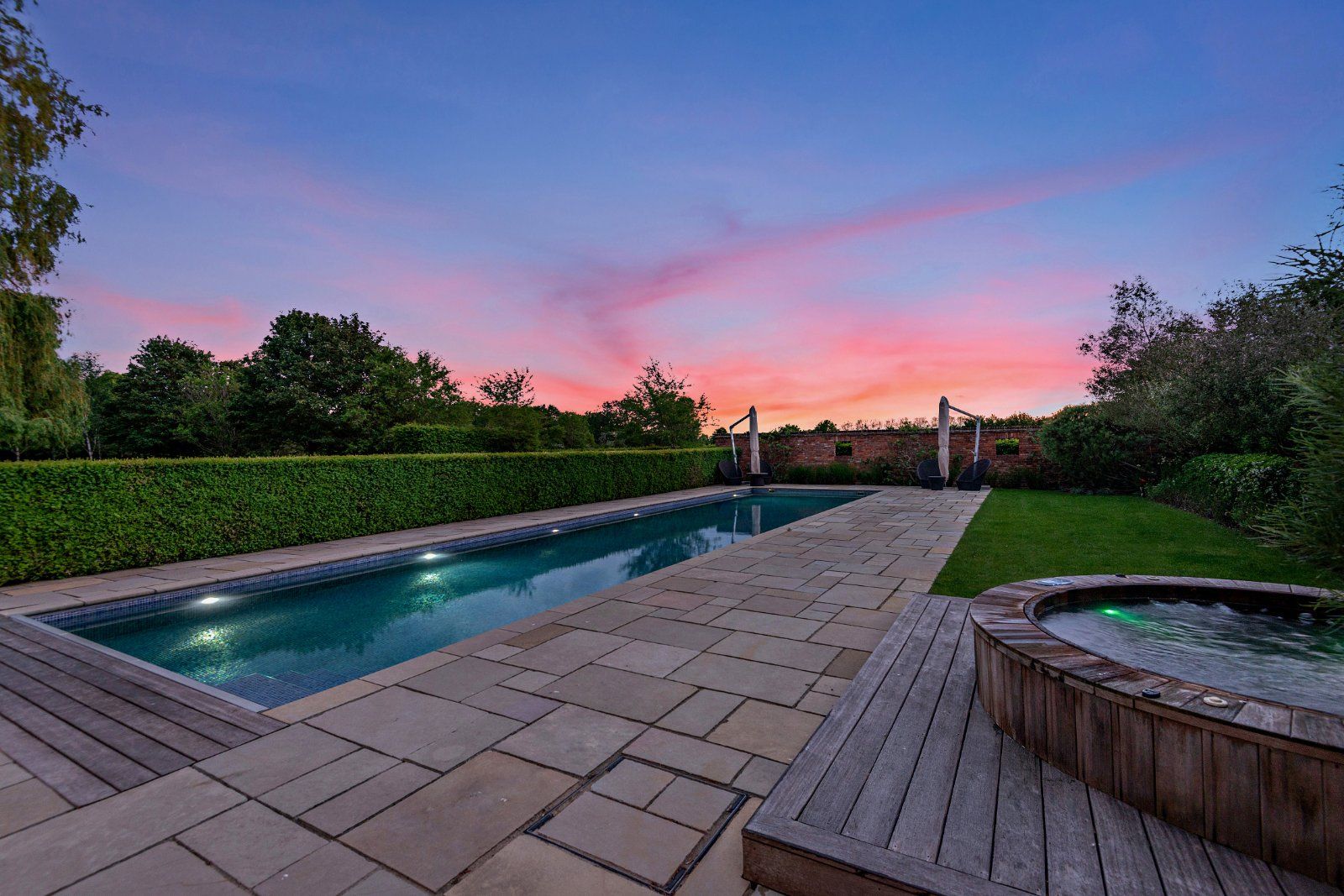 Twilight Pool