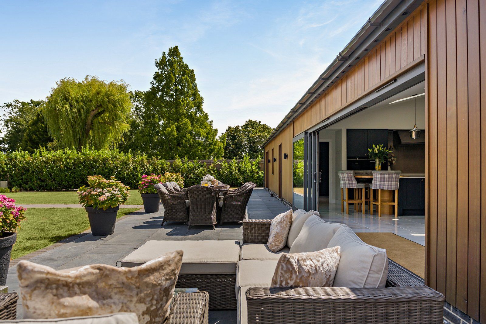Rear Terrace