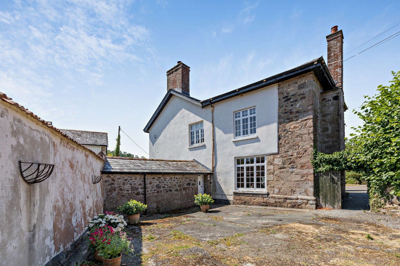 Rear Courtyard