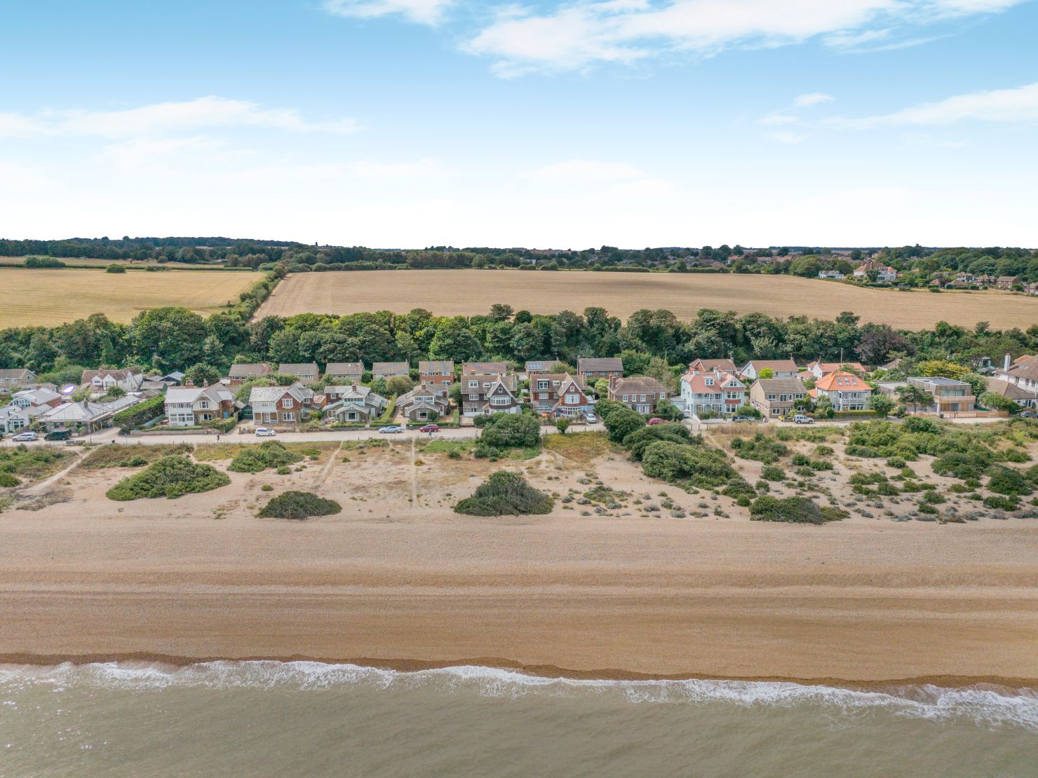 Aerial of location