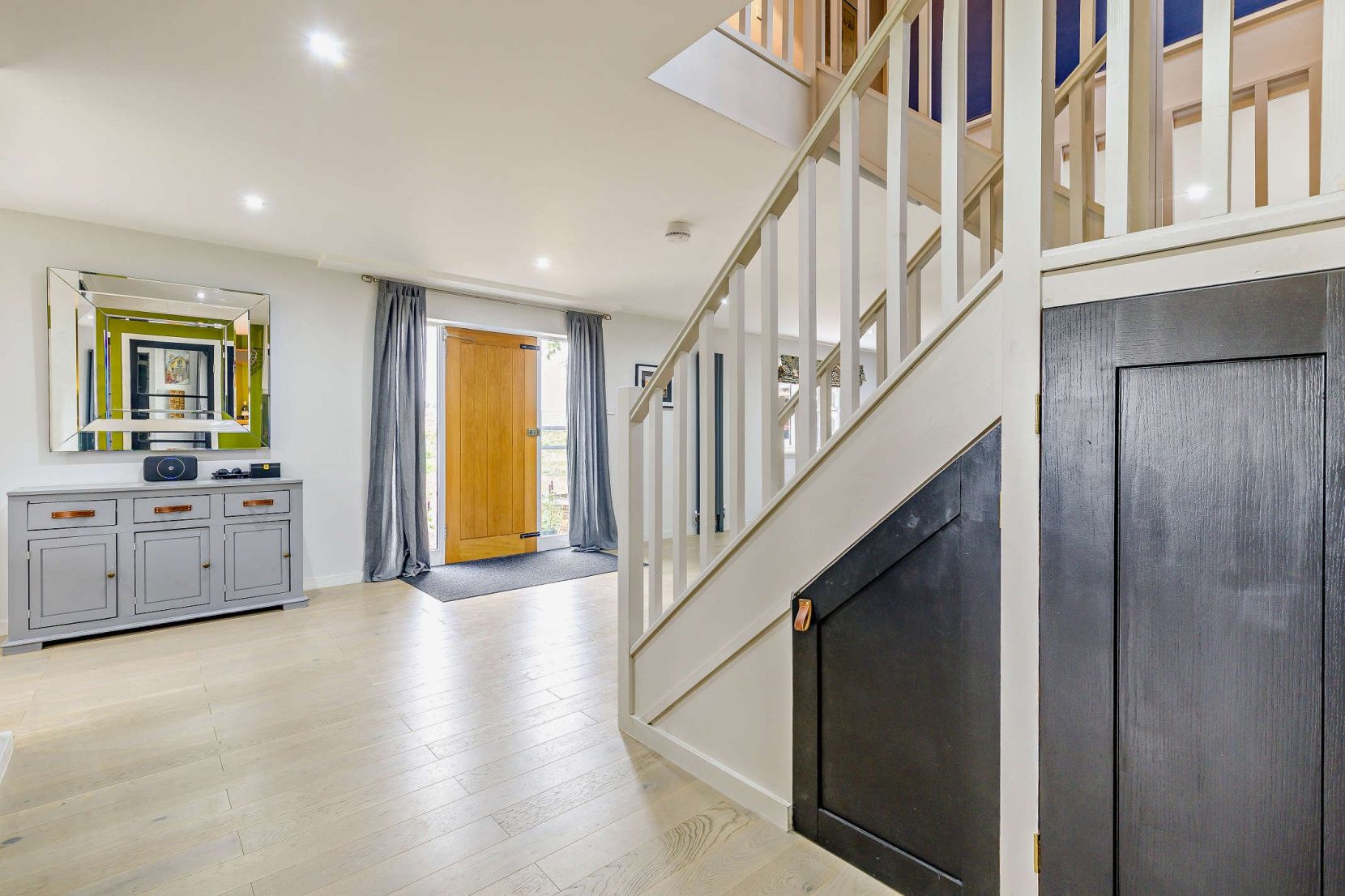 Stairs and Front Doo