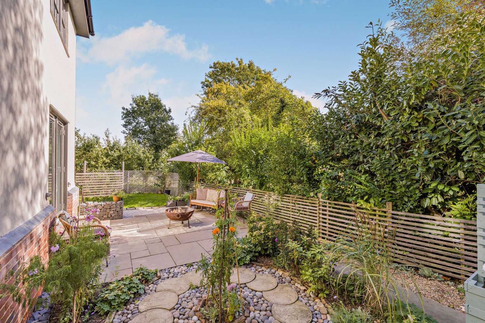 Courtyard To Garden
