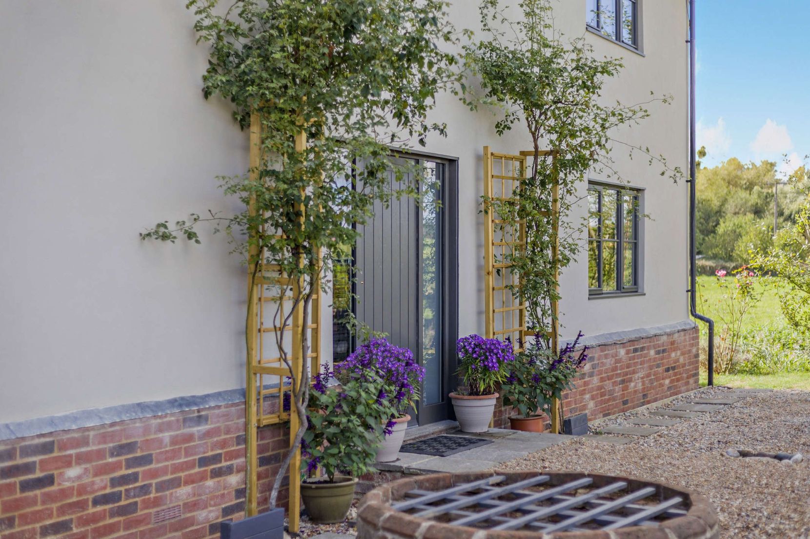 Front Door & Well