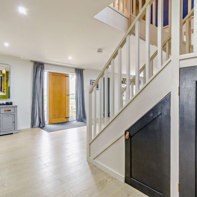 Stairs and Front Doo