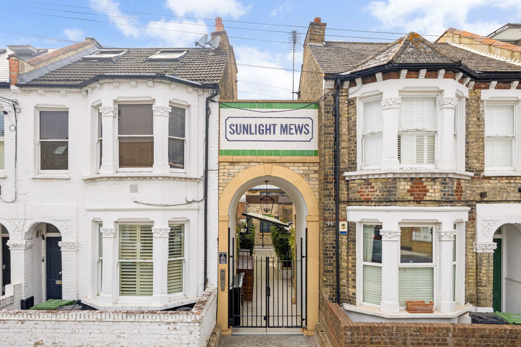 Entrance To Mews