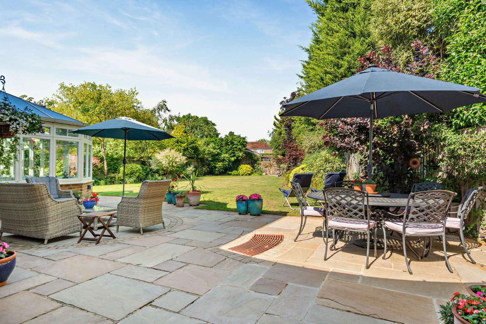 Patio and Garden