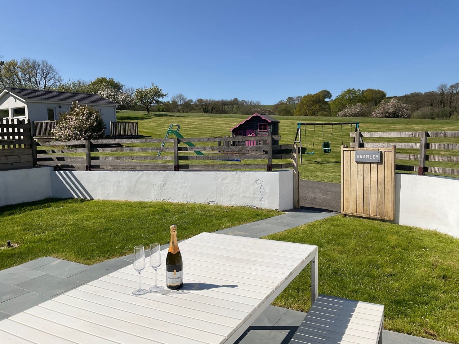 Garden Area and View