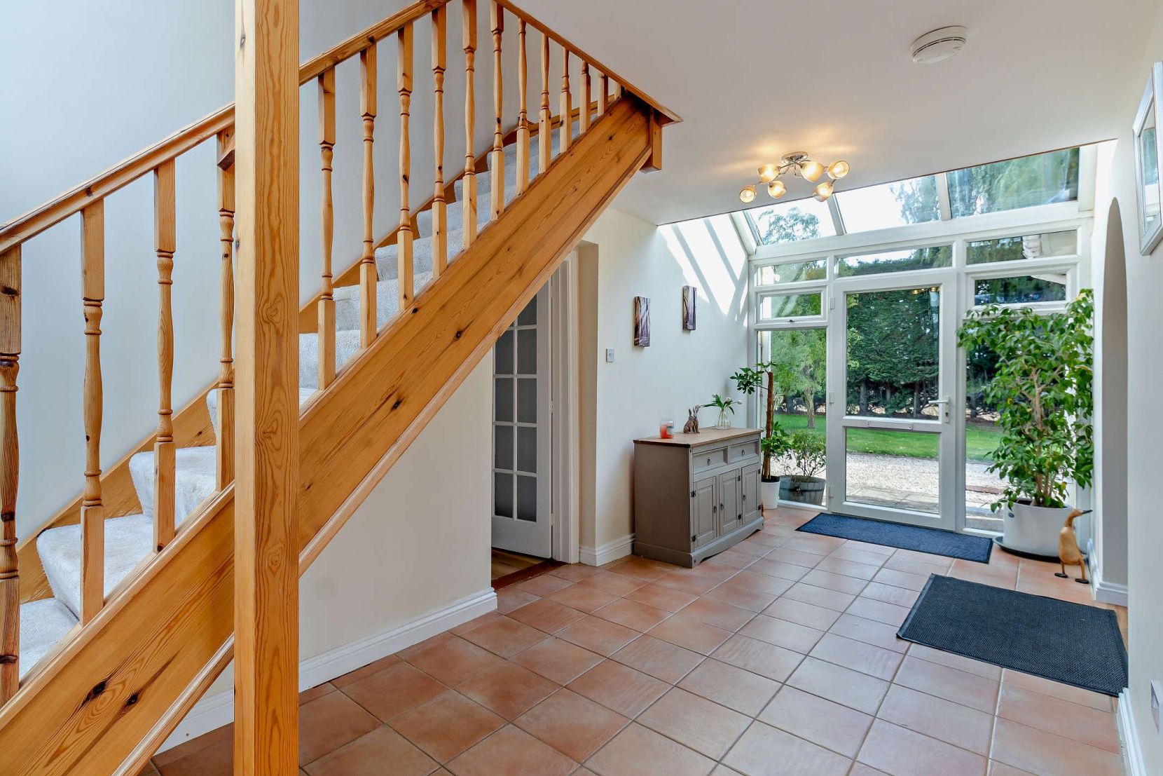 Hallway and Glazing