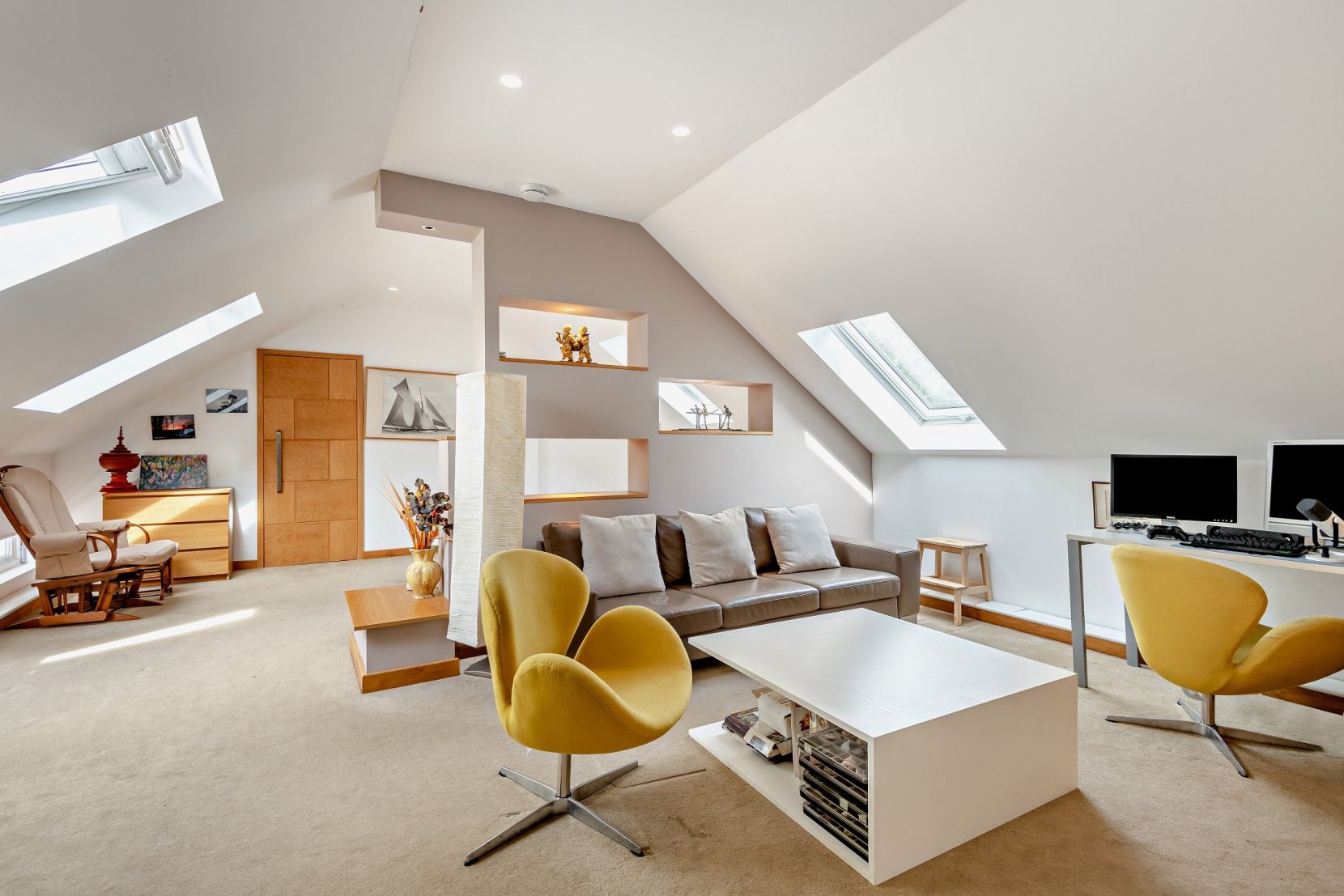 Wood House First Flr