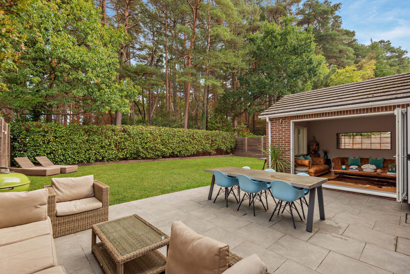 Patio and Garden