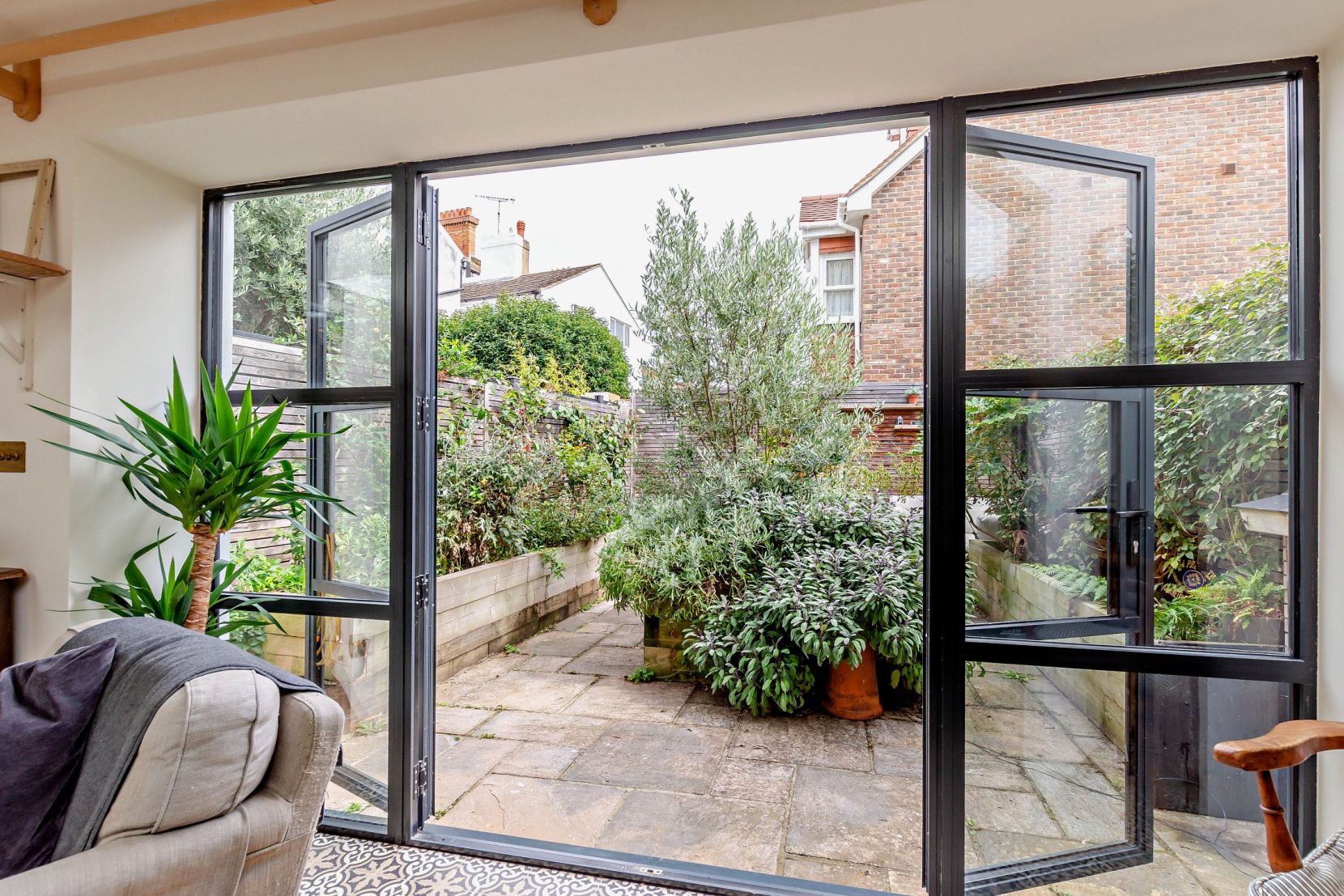 Doors To Courtyard