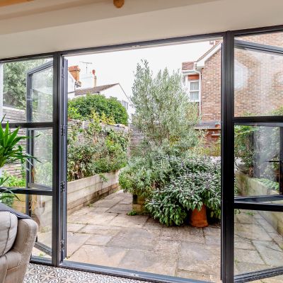 Doors To Courtyard