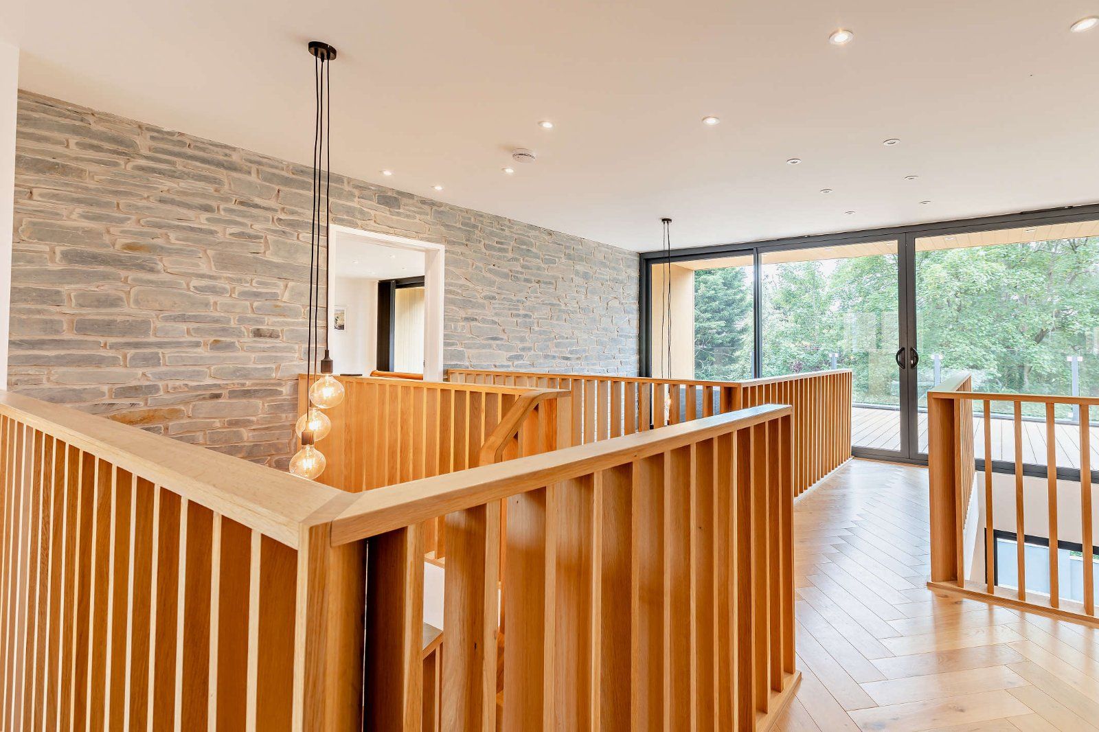 Upstairs