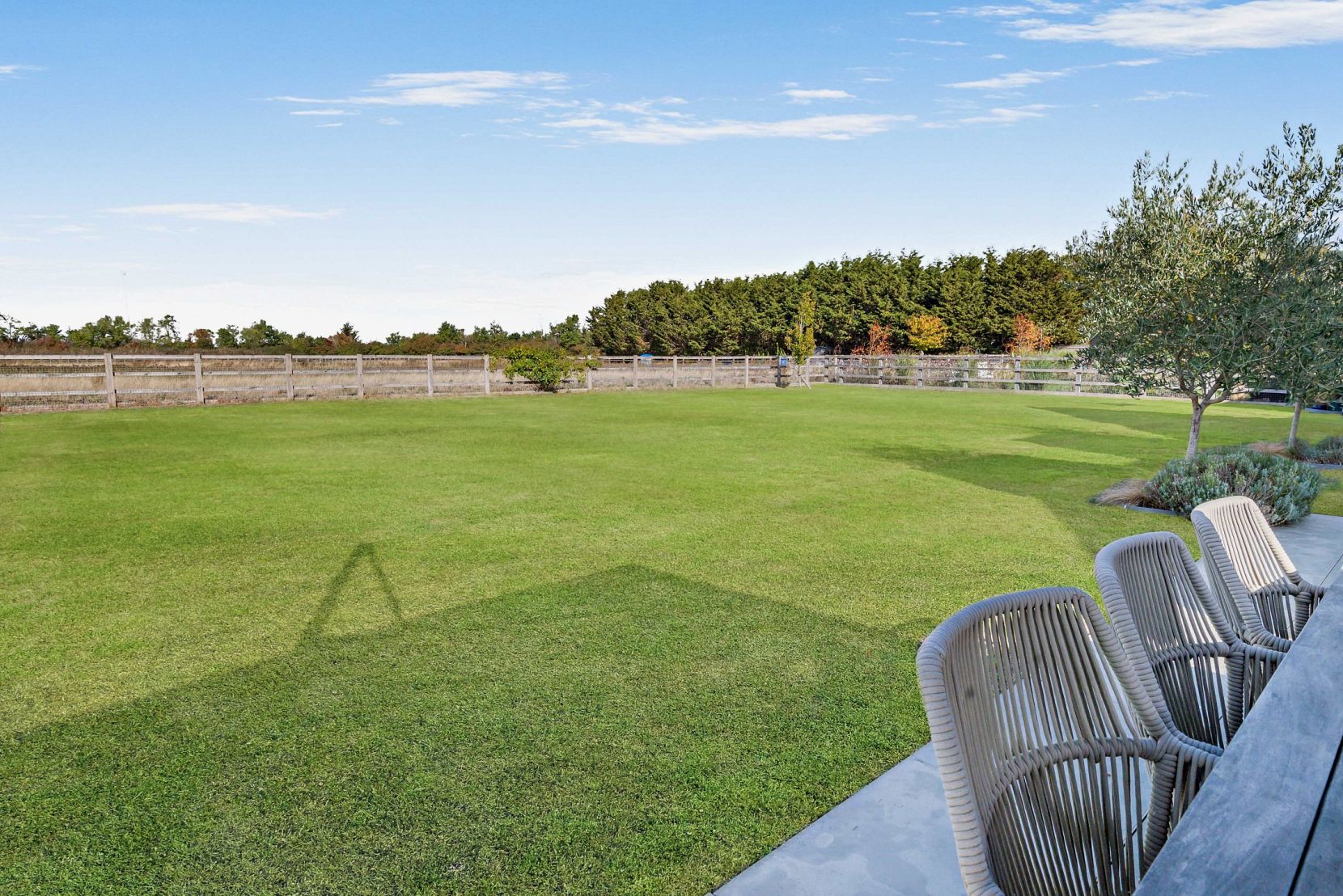 Rear Garden and View