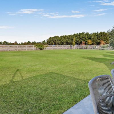 Rear Garden and View