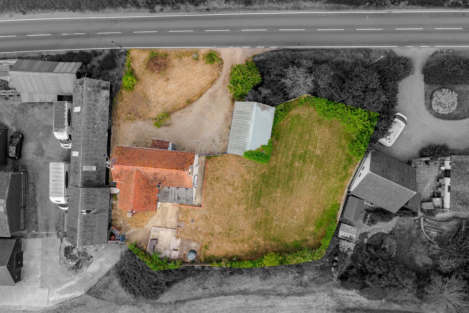 Aerial Boundary View