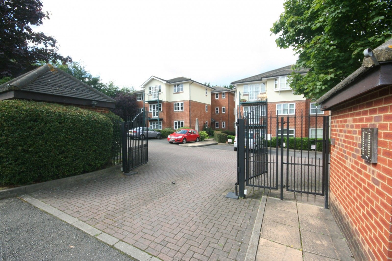 Front with gates