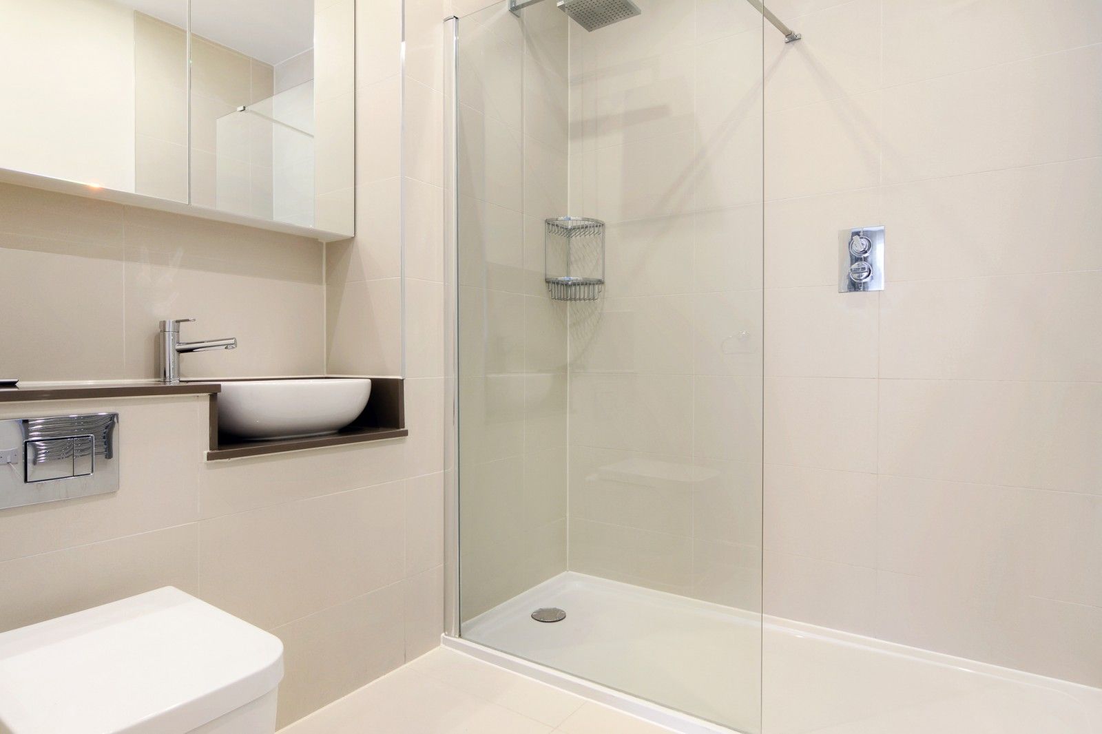 En suite shower room