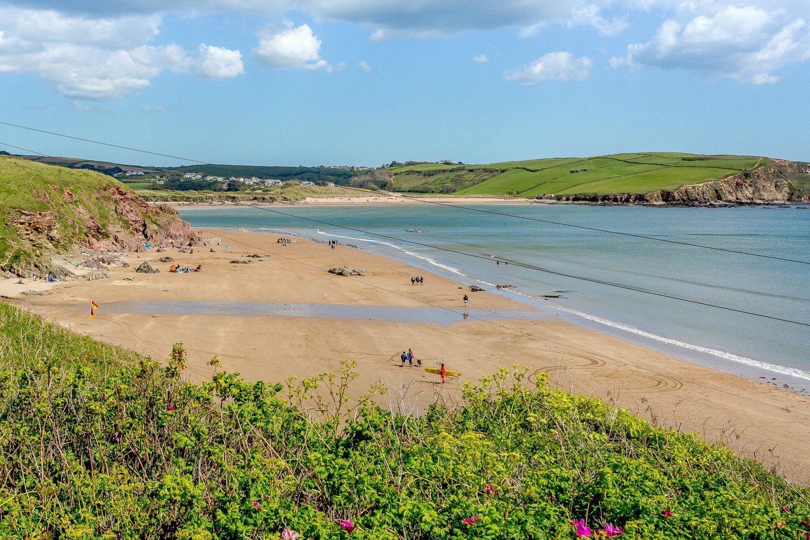 Beach At Bigbury