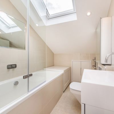 Top floor bathroom