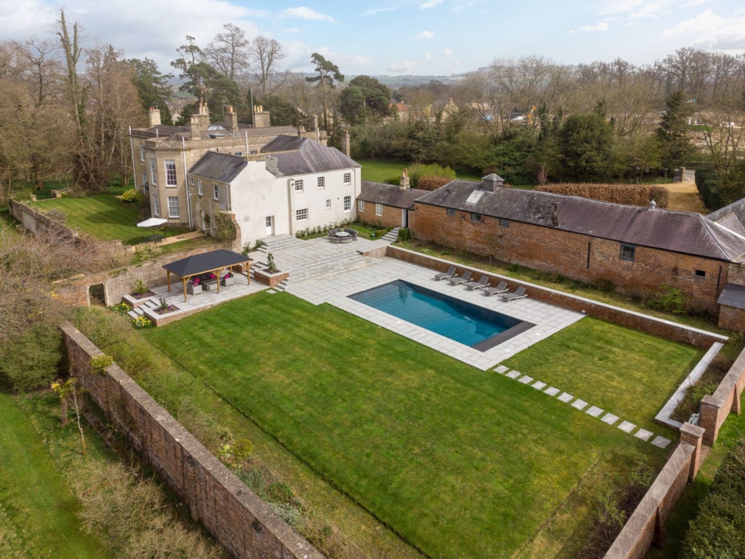 Gardens and Pool